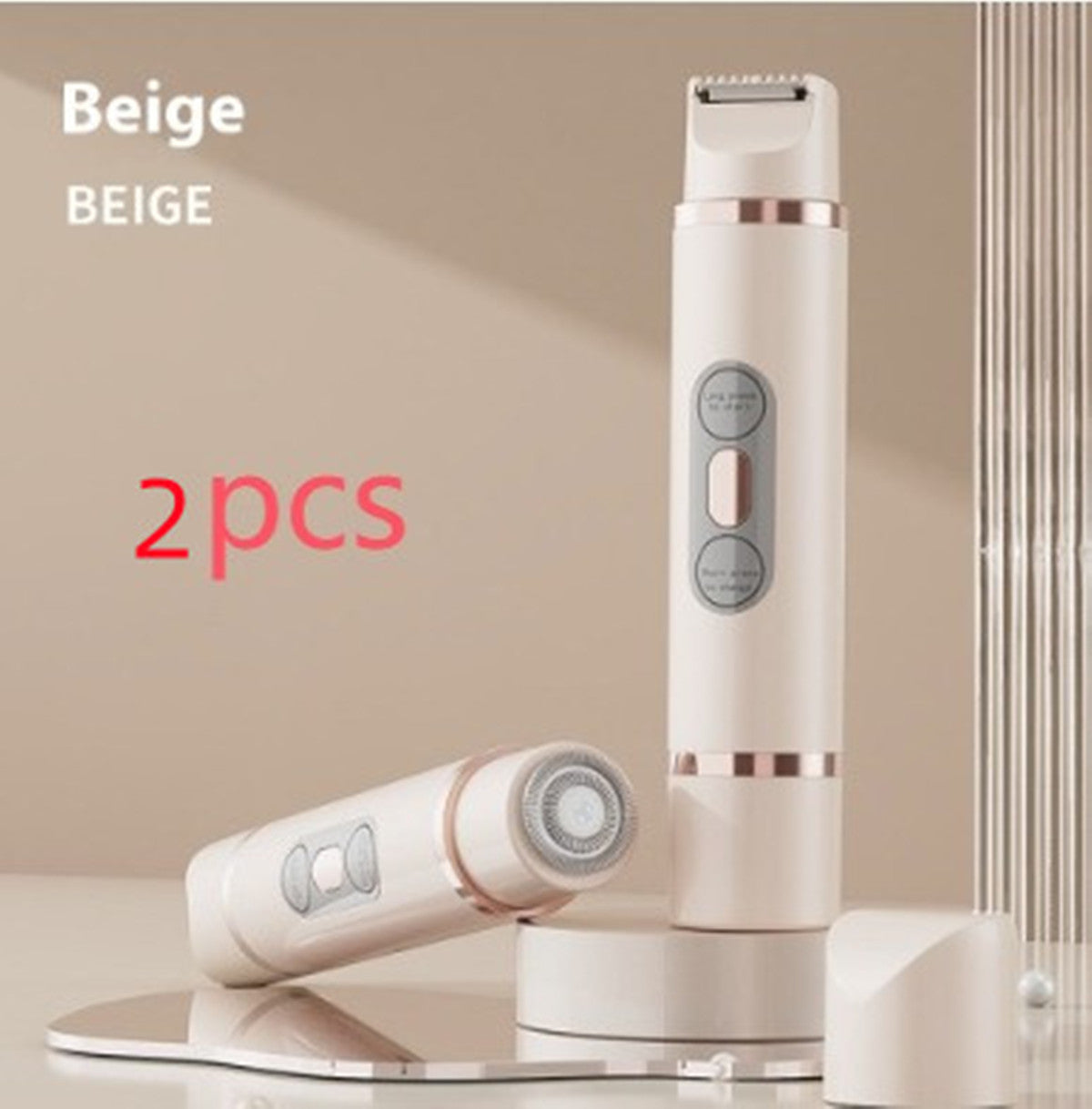 Dual-Head Electric Shaver