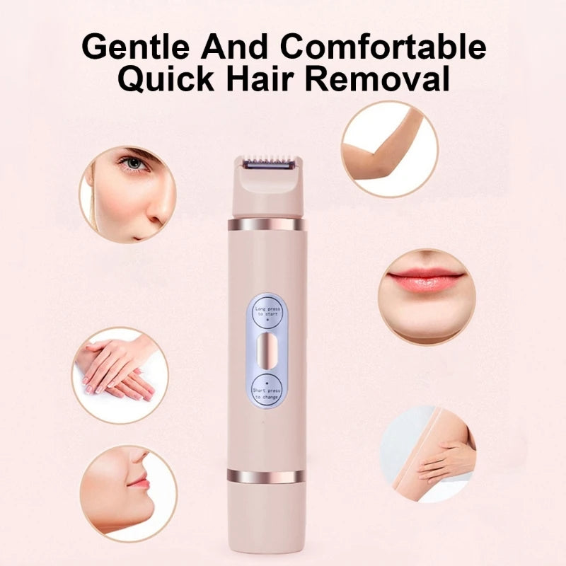 Dual-Head Electric Shaver