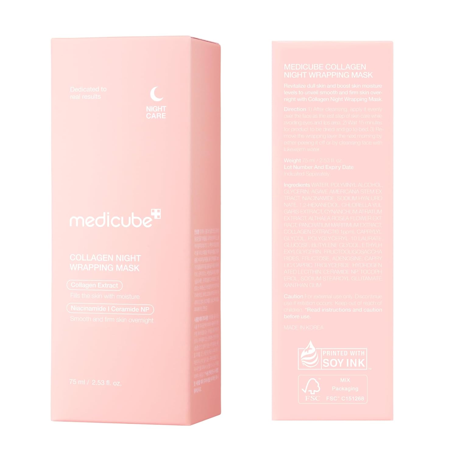 Wrapping Mask Collagen