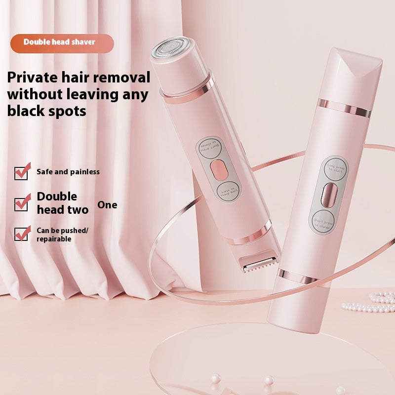 Dual-Head Electric Shaver