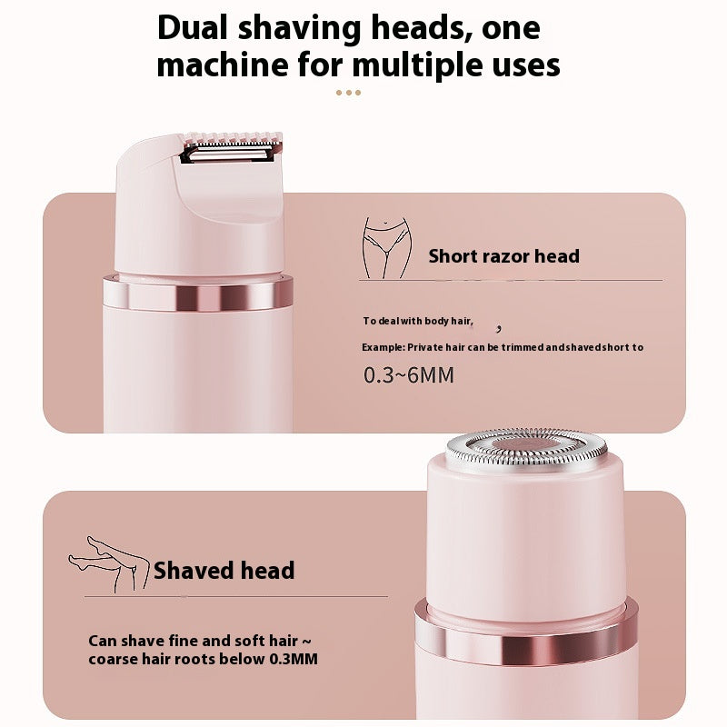 Dual-Head Electric Shaver