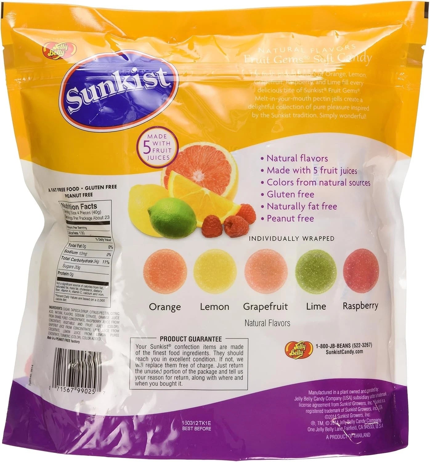 Wrapped Fruit Gems